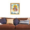 thumbnail image 3 of Lord Shiva Shankar Religious Photo Puja Room Temple Wall Hanging Gift Home Decor With Golden Frame For Worship 7.8 X 11.4, 3 of 4