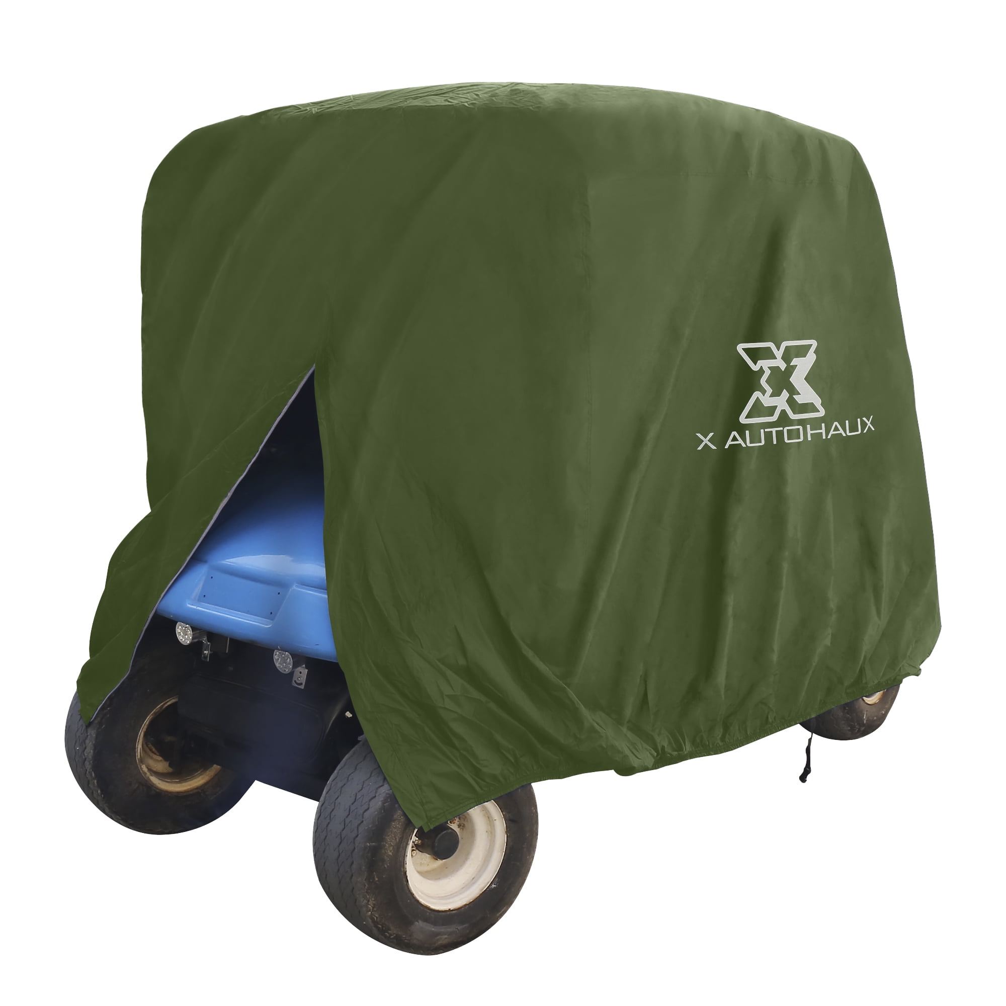 Unique Bargains Waterproof Dustproof Outdoor Golf Cart Protective Sun Rain Cover Green L