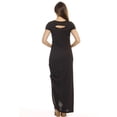 thumbnail image 2 of Just Love Summer Dresses / Maxi Dress (Heathered Black, 3X), 2 of 2