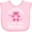 AD-Pink, variant on Inktastic Mommom Loves Me Girls Bear Girls Baby Bib