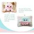 thumbnail image 3 of LAICAIW Jouets en Peluche Pieuvre à Double Face, Poupée Pieuvre à Retourner, Douce et Réversible, Animaux en Peluche Pieuvre, Vert A, 3 of 5