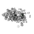 thumbnail image 1 of Bisel Baoblaze Bandeja en blanco 100 piezas Base de pinza de pelo, 1 of 8