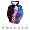 thumbnail image 2 of Demon Slayer Unisex Adult Hoodie Casual Hooded Sweatshirt Pullover Novelty 3D Printed Sweater Jacket M, 2 of 8