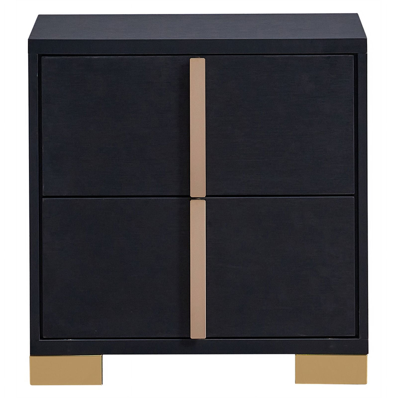 Marceline 4-piece Eastern King Bedroom Set with LED Headboard Black