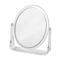 thumbnail image 2 of Coiffeuse Mi Rror Ronde Double Maquillage Mi Rror Claire 7X Loupe Mi Rror avec Support Pivotant à 360° Bureau Mi Rror Debout Mi Rror pour Salle de Bain Chambre Loupe Mi Rror, 2 of 8