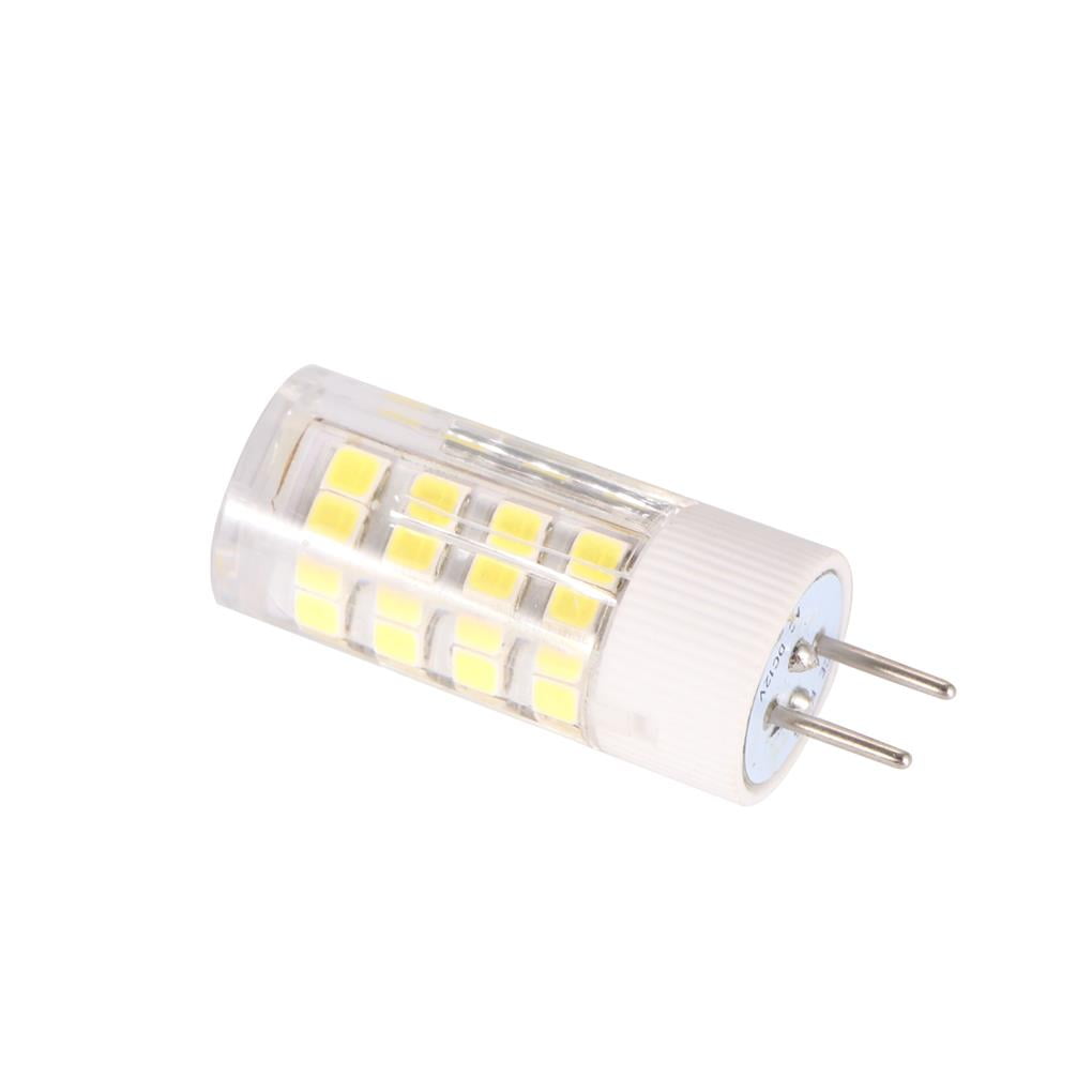 Noobibaba GY6.35/G6.35 LED 12V 4W, T4 JC Type Bi-Pin Base, Blanc