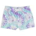 thumbnail image 5 of The Children's Place Girls Printed and Solid Knit Shorts, 2-Pack, Sizes 4-16, 5 of 7