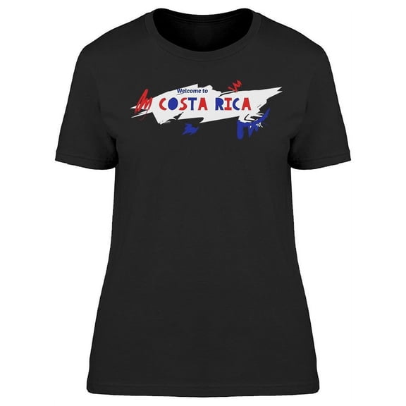Welcome Costa Rica T-Shirt Women -Image by Shutterstock, Female Large