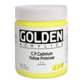 thumbnail image 2 of Golden Heavy Body Artist Acrylics - Cadmium Yellow Primrose, 16 oz Jar, 2 of 2