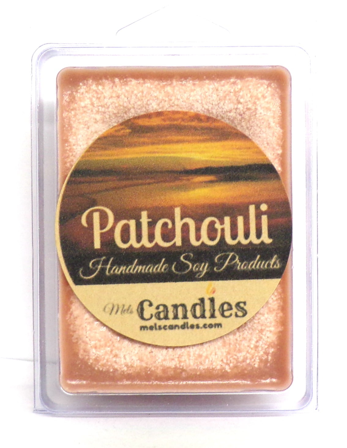 Jasmine 3.2 Ounce Pack of Soy Wax Tarts Scent Brick Wickless Candle 