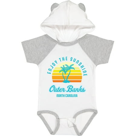 

Inktastic Summer Enjoy the Sunshine Outer Banks North Carolina in Blue Gift Baby Boy or Baby Girl Bodysuit