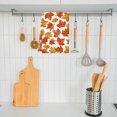 thumbnail image 5 of toallas de mano con diseño de hojas de arce y calabaza, de algodón, para el baño, para el otoño, para el secado, la limpieza y la cocina, 40 x 60 cm, 5 of 5