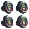 thumbnail image 2 of 4 Pcs Frog Knobs for Kitchen Cabinet Cupboard Dresser Bookcase Drawer Pulls Handles Round Home Decor, 2 of 8