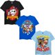 thumbnail image 1 of CAMISETA Nick Paw Patrol Pack de 3 (Negro/Azul) talla 5T EE. UU., 1 of 5