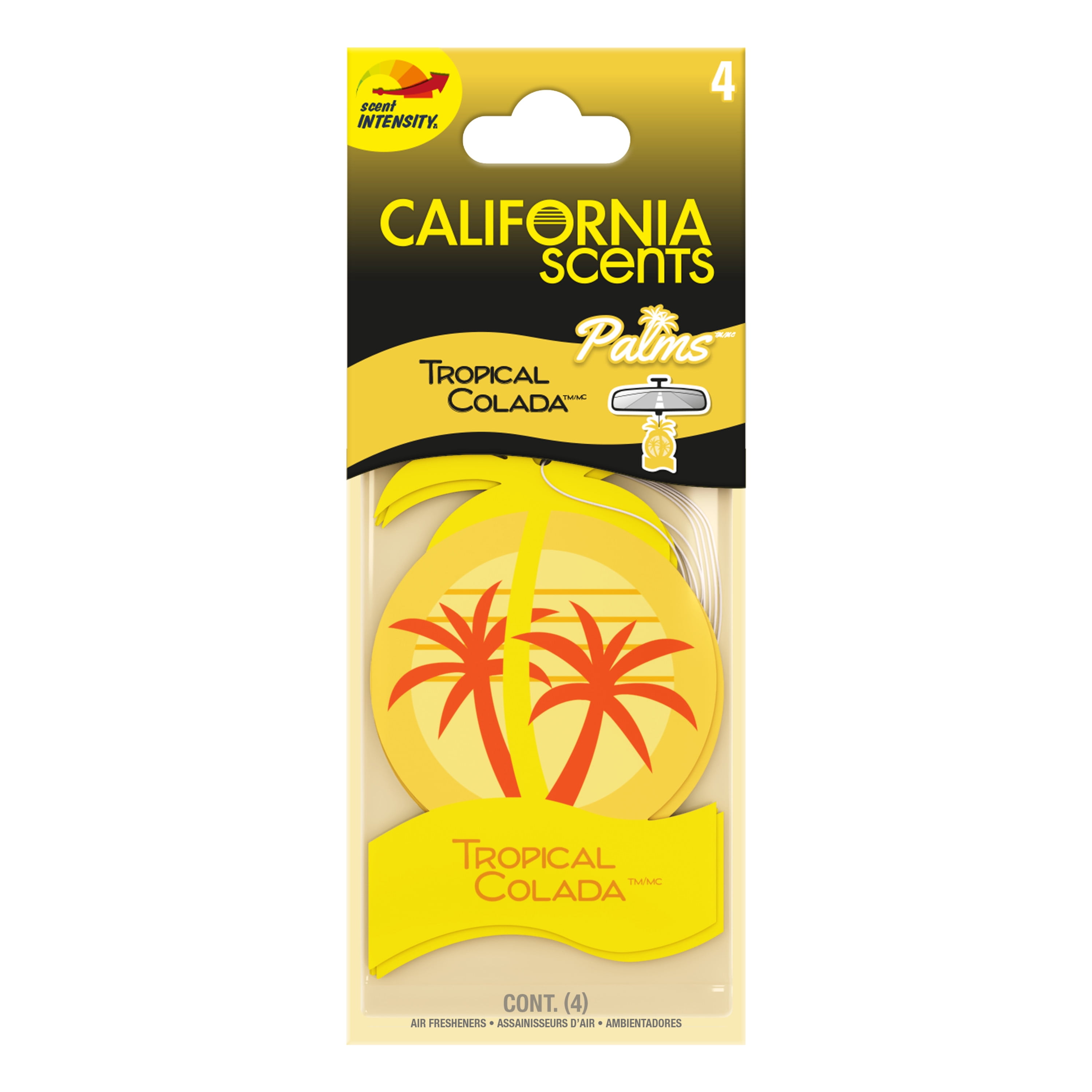 California Scents Tropical Colada diffuseur d'odeur véhicule