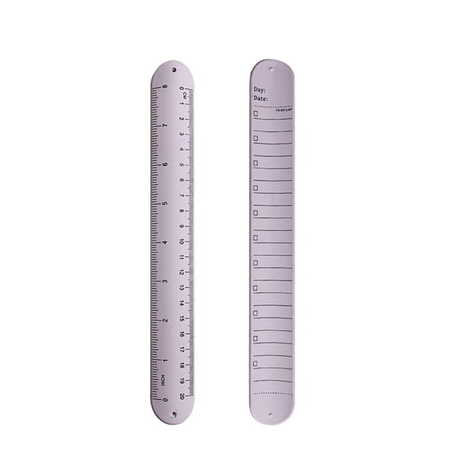 IMENGL Liquidation! Bracelet Retardateur Liste de Tâches Portable Bracelets Réutilisables en Silicone Mémo Bracelet Rappel Effaçable avec Règle pour Planificateur Quotidien de Travail Taille Unique Rose