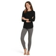thumbnail image 3 of Jockey Women's Long Sleeve Waffle Crew, 3 of 3