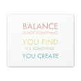 thumbnail image 5 of Inspirational Wall Art Create Balance Motivation Wall Decor for Home Office Gym Inspiring Success Quote Print Ready to Hang Unframed, 5 of 17