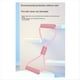 thumbnail image 3 of Tirador en Forma de 8 para Mujer, Cuerda de Tracción para Hacer Ejercicio, Banda Elástica, Yoga en Casa, Estiramiento de la Espalda, Entrenamiento Muscular, Rosa, 3 of 5