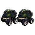 thumbnail image 1 of Hxlamzoo Jouets pour Enfants Cadeau pour la Journée des Enfants Jouet Dinosaure Modèle Mini Voiture Jouet à Rétrofriction Cadeau 2 Pcs Jouets Liquidation, 1 of 1