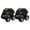 2PCS Black, variant on VANLOFE Car Toys For Boys Aged 2 3 4+ Gift Four-Wheel-Drive Inertial Sport Utility Vehicle Children's Animal Toy Car