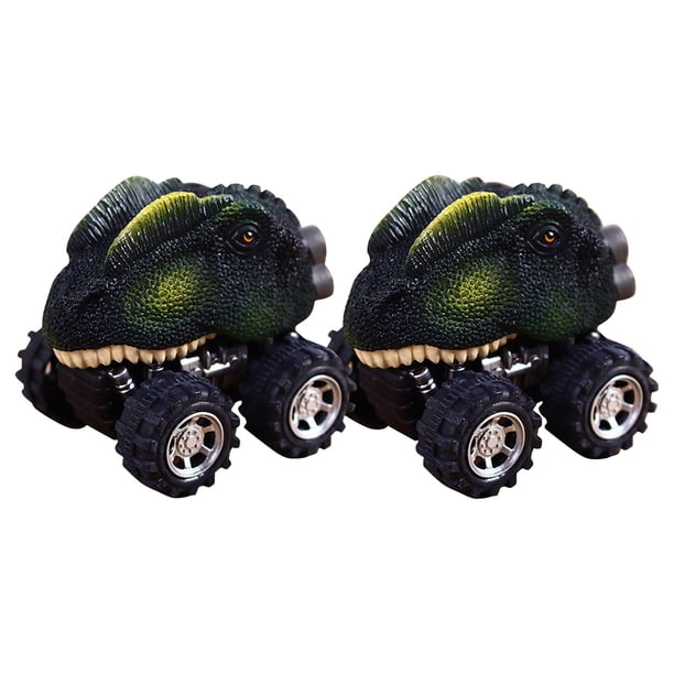 Children's Day Gift Toy Dinosaur Model Mini Toy Car Back Of The Car Gift 2PCS