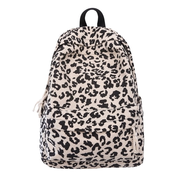 Autumn Winter Travel Backpack Large Capacity Laptop Daypacks Leopards Print Backpack Student School Backpack Preppy Bag