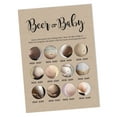 thumbnail image 5 of Inkdotpot Beer Or Baby Rustic Games Party Supplies Activity Cards Baby Shower Game Ideas Gender Neutral Games Its A Boy Or Girl, 5 of 6