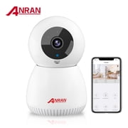 Solar Security Camera 5MP, ANRAN Outdoor Battery Ip Camera with PIR Detection, IP66, 2-Way Audio, Night Vision