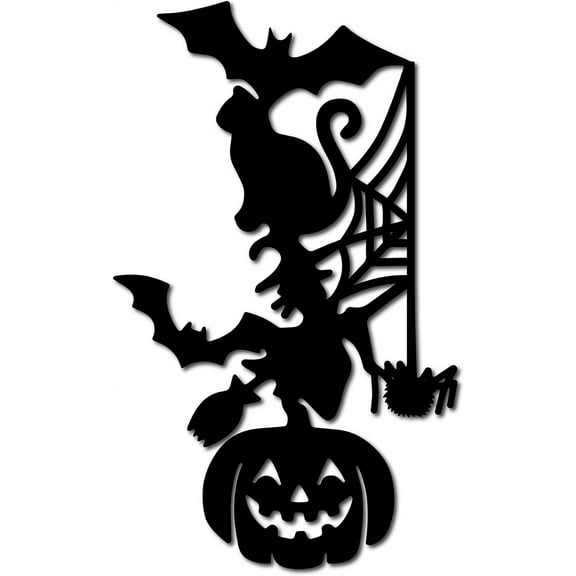 Laser Cut Basswood Wall Sculpture for Home Decoration Kitchen Supplies Bat Pattern 182x300x5mm