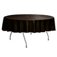 thumbnail image 2 of Ultimate Textile Reversible Shantung Satin - Majestic 72-Inch Round Tablecloth, 2 of 4