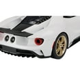 thumbnail image 4 of 2021 Ford GT #98 White with Black Hood "Heritage Edition" 1/18 Model Car by Top Speed, 4 of 6