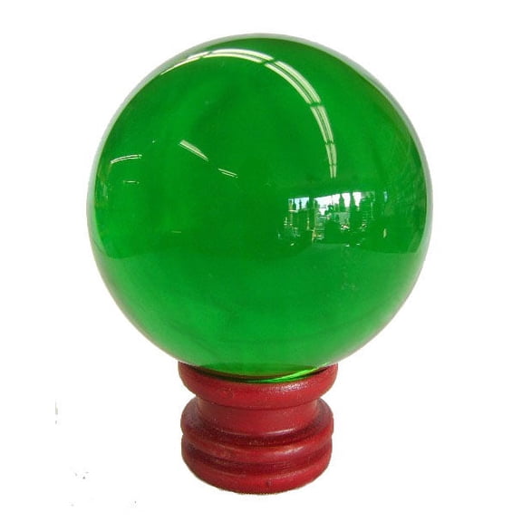 Green Crystal Balls