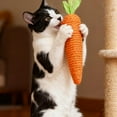 thumbnail image 4 of Cat Carrot Toy Teeth Grinding Toy Rope Interactive Teething Chew Proof, 4 of 8