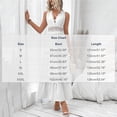 thumbnail image 3 of Levmjia Women's Sleeveless V Neck Maxi Dress Lace Trim Tiered Boho Dress Casual Summer Beach Dress with Eyelet Detail, 3 of 7