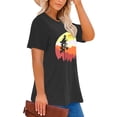 thumbnail image 5 of XCHQRTI Beach Shirts Women's Plus Size Graphic Tees Sunrise Sunset T-Shirts Casual Short Sleeve Vacation Tshirt, 5 of 9