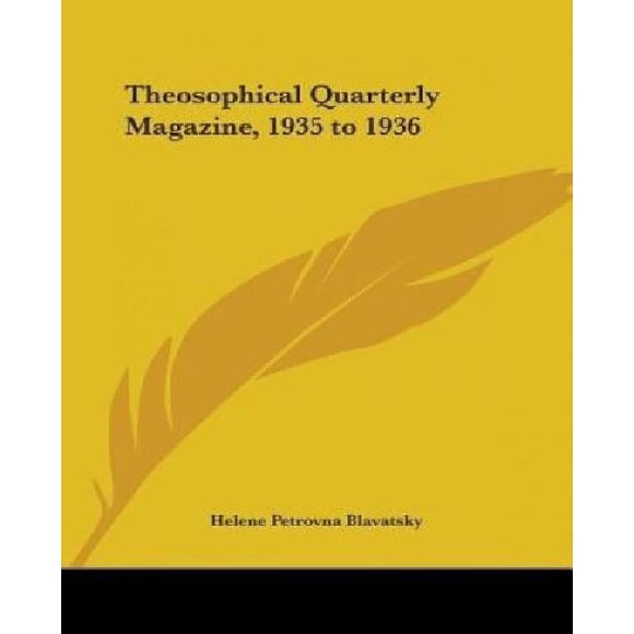 Magazine Théosophique Trimestriel, 1935 à 1936