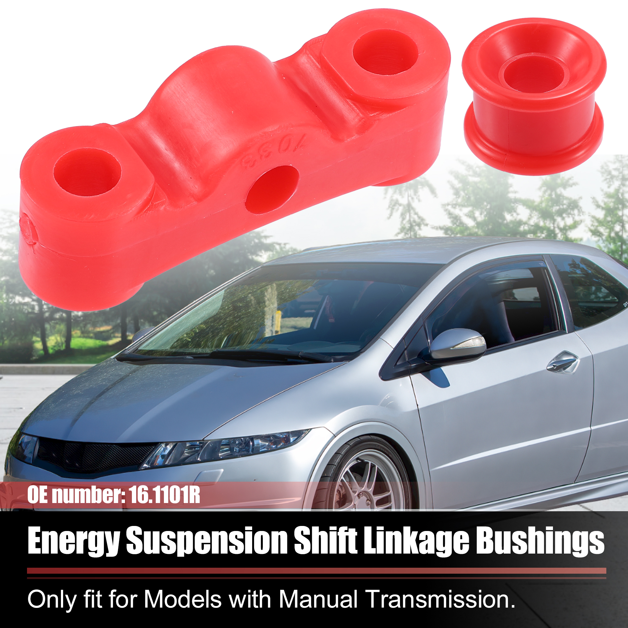Unique Bargains Transmission Energy Suspension Shifter Bushing for Honda Civic 1988-2000