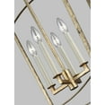 thumbnail image 5 of Generation Lighting Thayer 16" Wide 4-Light Antique Gild Gold Lantern Chandelier, 5 of 7