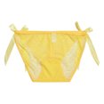 thumbnail image 2 of Gibobby Tangas de sexy para mujer Bragas sexy de encaje sin costuras de tiro bajo para mujer(Amarillo,M), 2 of 3