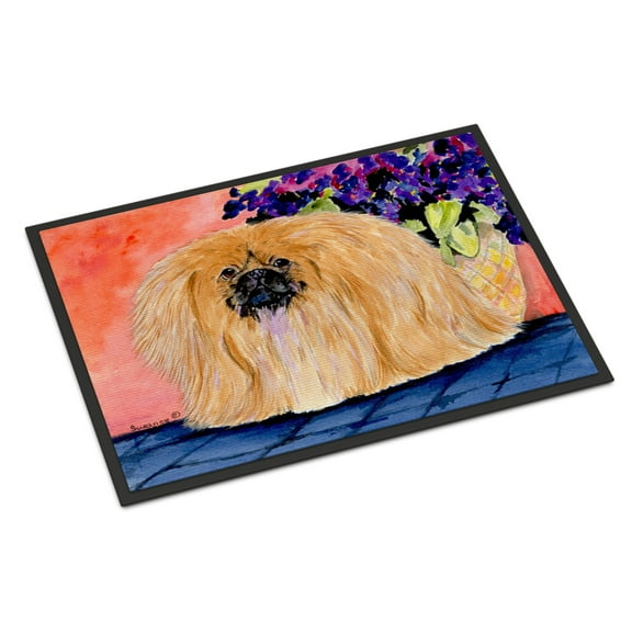 Carolines Treasures SS8661MAT Pekingese Doormat 18x27 27"L x 18"W multicolor