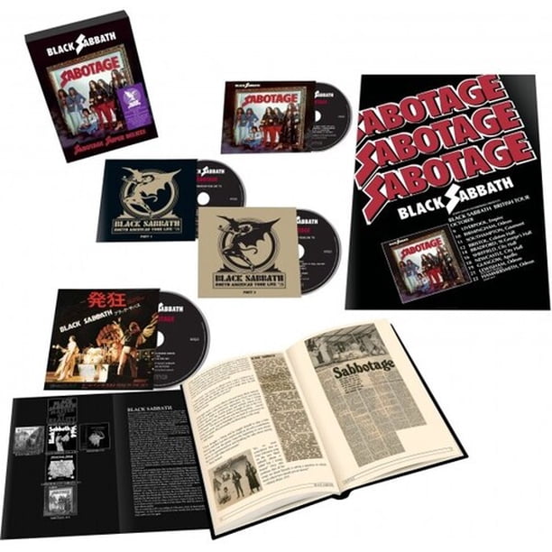 Black Sabbath Sabotage Super Deluxe Edition 4cd Cd Walmart Com Black Sabbath Sabotage Super Deluxe Edition 4cd Cd Walmart Com