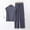 Gray, variant on TMOYZQ Lounge Sets for Women 2 Piece Casual Loose Sleeveless Mock-Neck Tank Tops Wide Leg Pants Loungwear Tracksuits