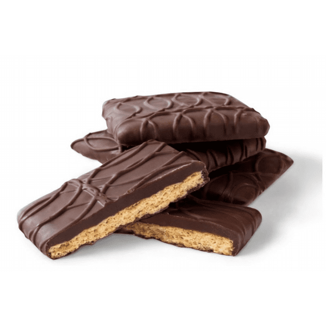 Honey Grahams cubiertos de chocolate negro – Caramelos Jo's – 175 g
