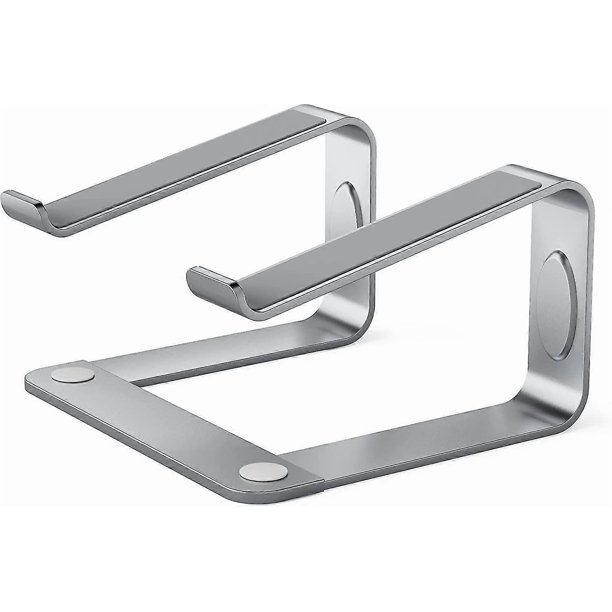 Laptop Stand Ergonomic Laptop Riser Laptop Stand For Desk, Notebook Stand Compatible With Most 10-17 Laptops, Silver