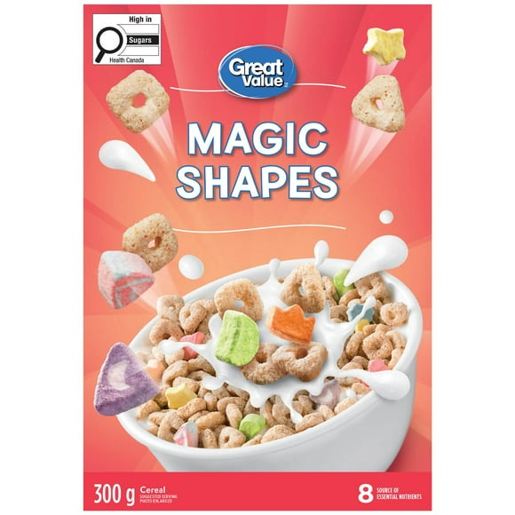Great Value Magic Shapes Cereal, 300 g