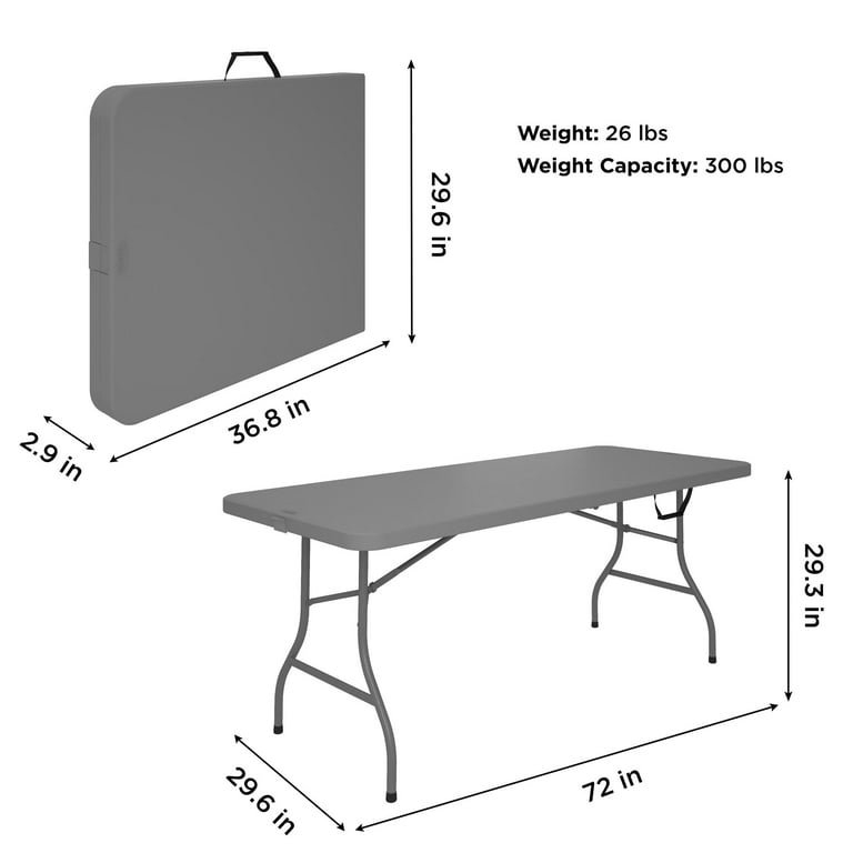 6ft folding banquet table discount