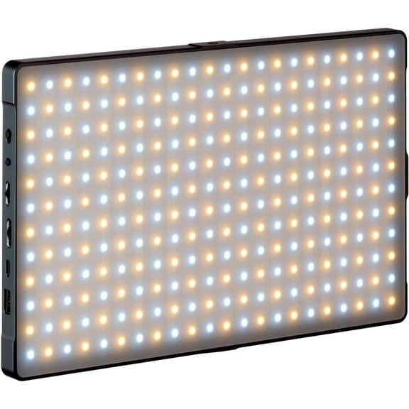 Genaray 11×7″ On‑Camera RGB LED Panel – 2500‑9900K, 360° Color, 21 Effects, 95.6 CRI, 99 TLCI, 23 000 mAh Battery