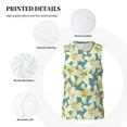 thumbnail image 3 of Sikiie Lilies Flowers Basketball Jersey Reversible Men's Mesh Athletic Sports Shirts Training Practice S-4XLX-Large, 3 of 6