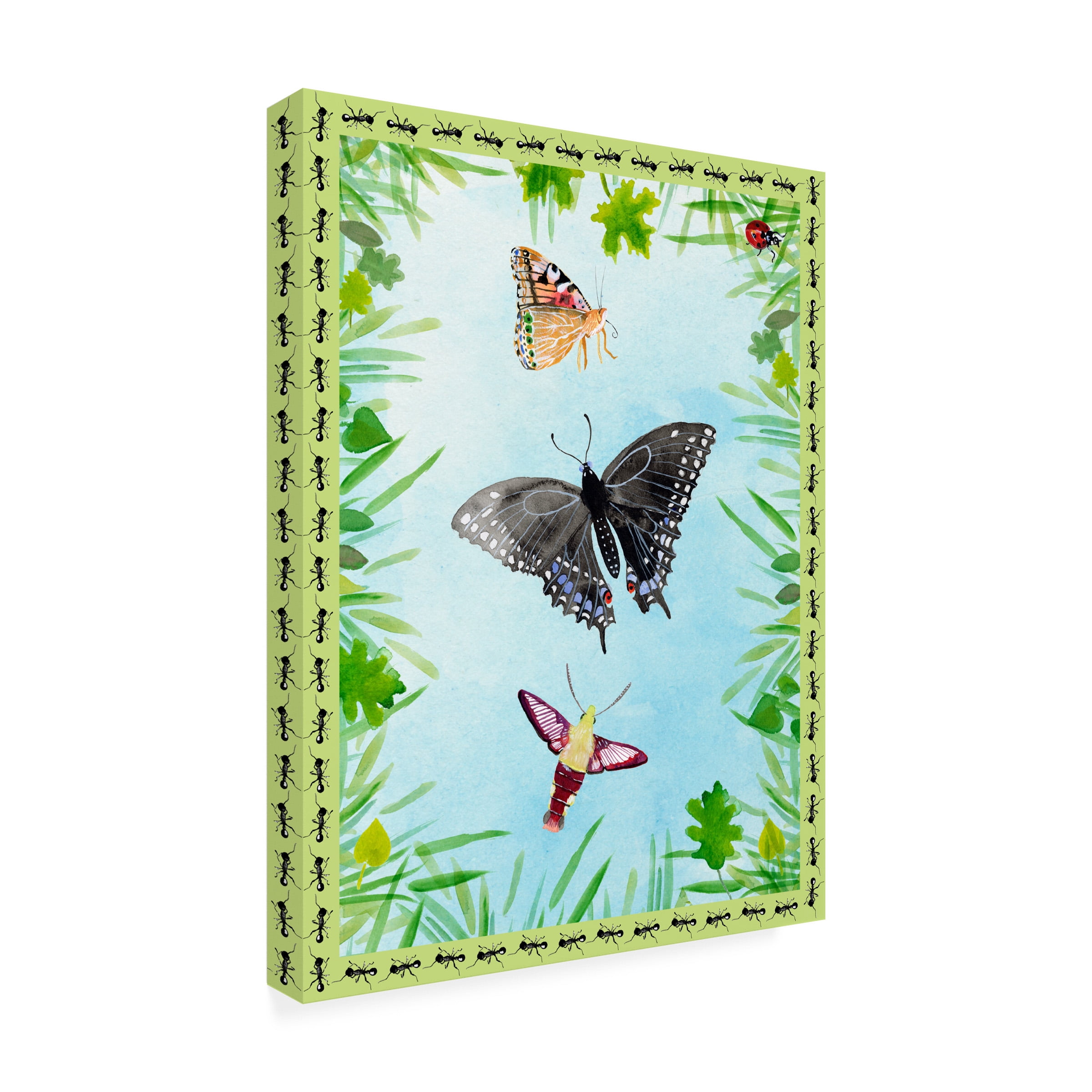 Alicia Ludwig 'Bug Collector II' Canvas Art